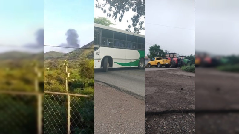 Suspenden clases en Tepalcatepec y transporte en Apatzingán, Michoacán, por violencia 