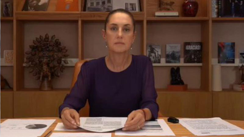 Queremos haya democracia en el Poder Judicial: Claudia Sheinbaum 