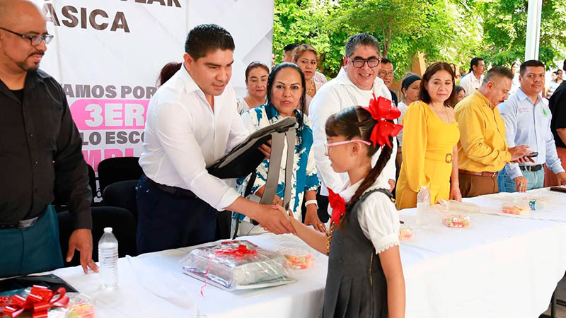 Inaugura Pablo Varona Ciclo Escolar 2024-2025