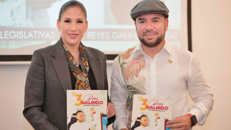 Resalta Reyes Galindo productividad legislativa durante su Tercer Informe 