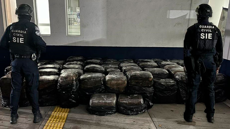En seis municipios de Michoacán, detiene la SSP a 25 personas en posesión de drogas 