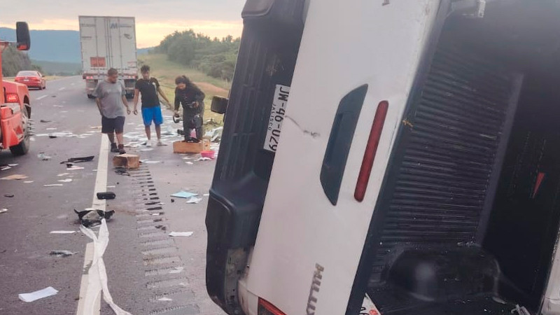 Accidente en la de Occidente deja un muerto y cuatro heridos 