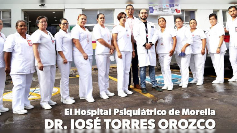 Hospital Psiquiátrico de Morelia brinda atención integral gratuita a la salud mental: secretaría