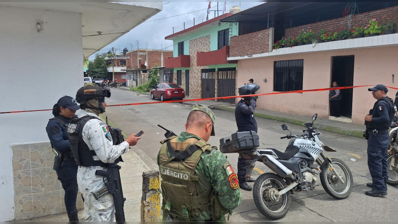De 6 balazos ultiman a adolescente de 15 años en Uruapan, Michoacán 