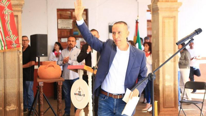 Rinde protesta Julio César Conejo Alejos como presidente municipal de Morelos, Michoacán 