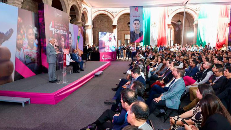 Presenta Bedolla, nueve reformas constitucionales del Plan Morelos 