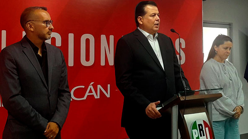 Alianzas ya serán sólo con el PAN, asevera el PRI de Michoacán 