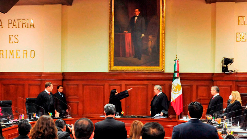 Ministros de la SCJN se unen al paro de labores del Poder Judicial 