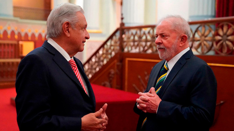 AMLO recibirá a Lula da Silva en su último día de mandato 