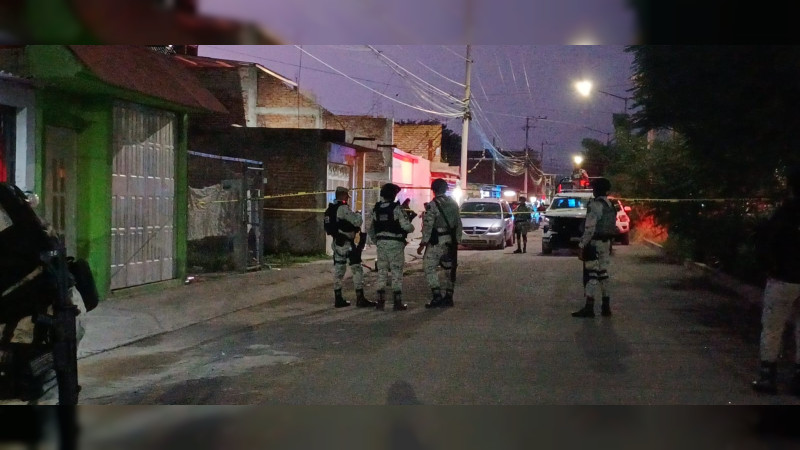 Lo asesinan a balazos afuera de su casa en Celaya, Guanajuato