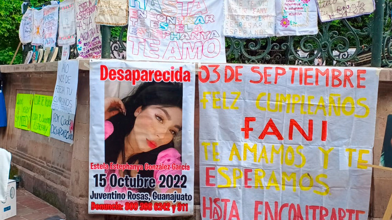 Celebran cumpleaños de joven desaparecida, en Celaya, Guanajuato 