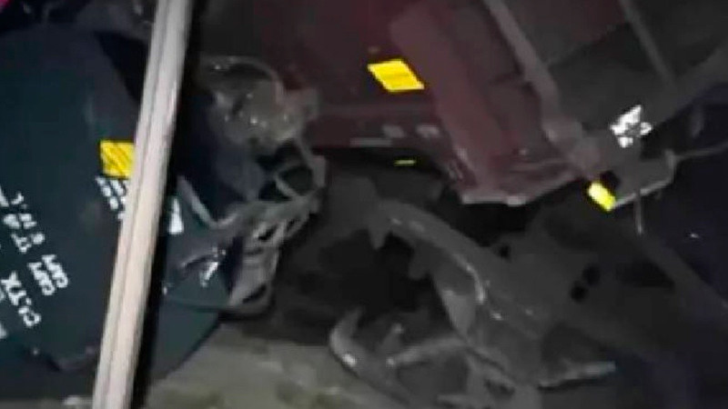 Se descarrila tren en Ciudad Juárez, Chihuahua; hay un migrante de 4 años muerto 