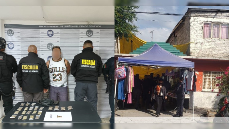 Revienta Fiscalía Nezahualcóyotl tiendita del crimen y detiene a un hombre: Hay enervante y cartuchos asegurados 