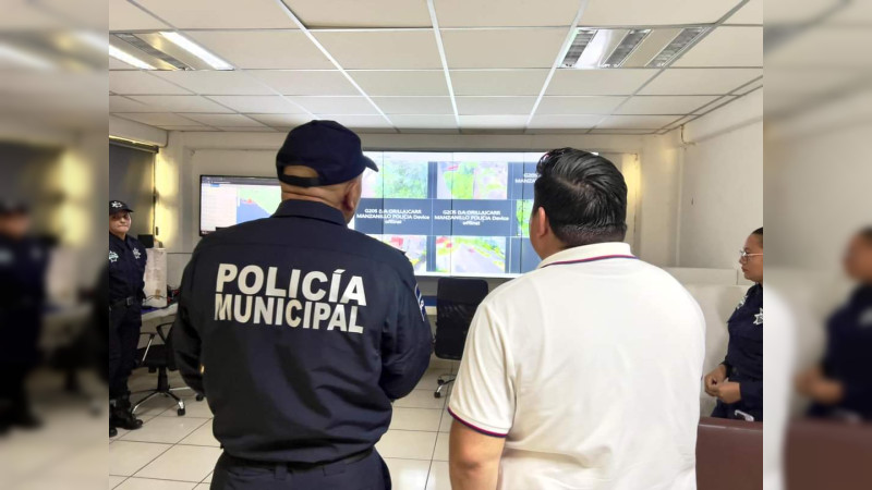 Ratifica Alcalde de Lázaro Cárdenas, compromiso con la seguridad pública del puerto de Michoacán