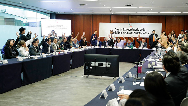 El domingo, Comisiones del Senado discutirán reforma judicial  