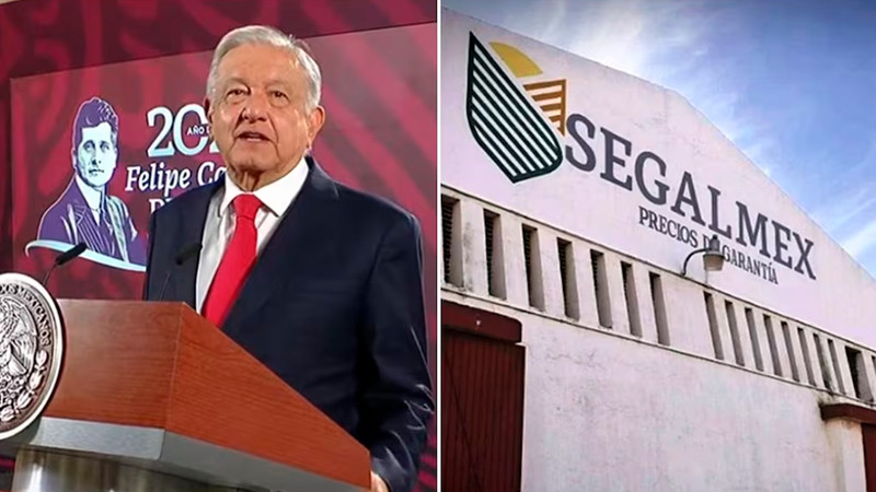 Reitera AMLO que Segalmex fue el único caso de corrupción en su gobierno 