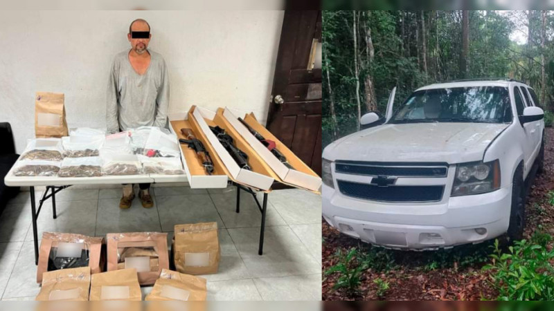 Aseguran blindada y armamento tras emboscada a policías en Bacalar, Quintana Roo: Hay un detenido 