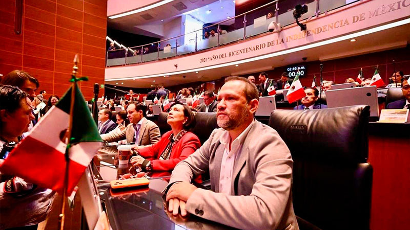 "Mi voto va en contra de la reforma judicial": confirma senador de MC  