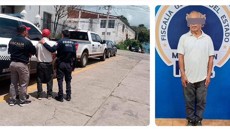 Detienen a presunto violador en Tácambaro, Michoacán 