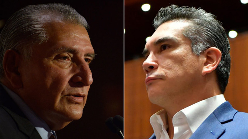 Alito Moreno denuncia amenazas y sobornos para avalar reforma judicial; Adán Augusto lo desmiente  