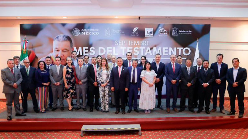 Comienza campaña “Septiembre, Mes del Testamento” 