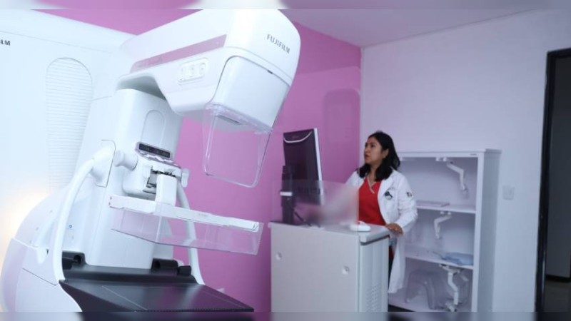 Reitera sector salud de Michoacán su llamado a mujeres de 40 a 69 años a realizarse mastografía gratuita 