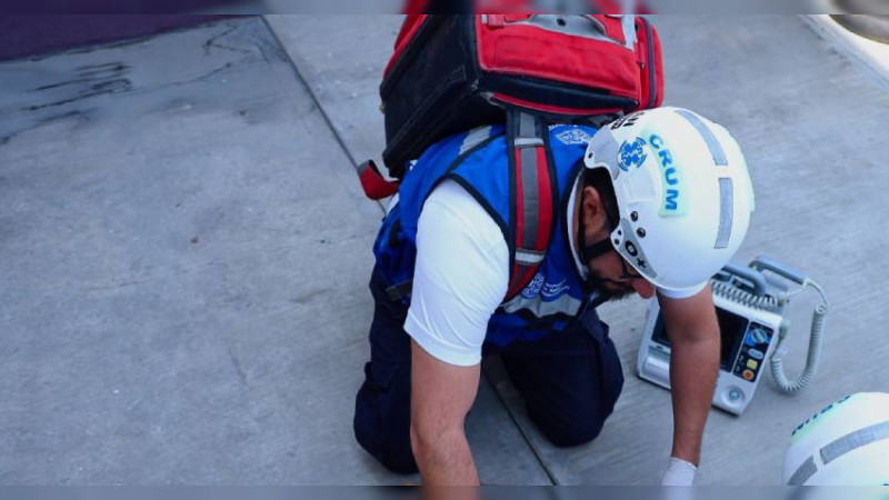 Más de 86 mil usuarios capacitados como primeros respondientes: CRUM 