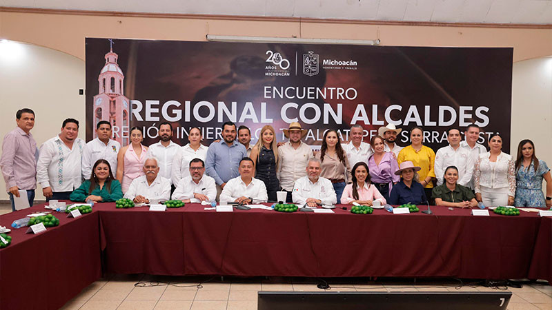 Con Fortapaz, más recursos para infraestructura de prevención al delito: Bedolla 