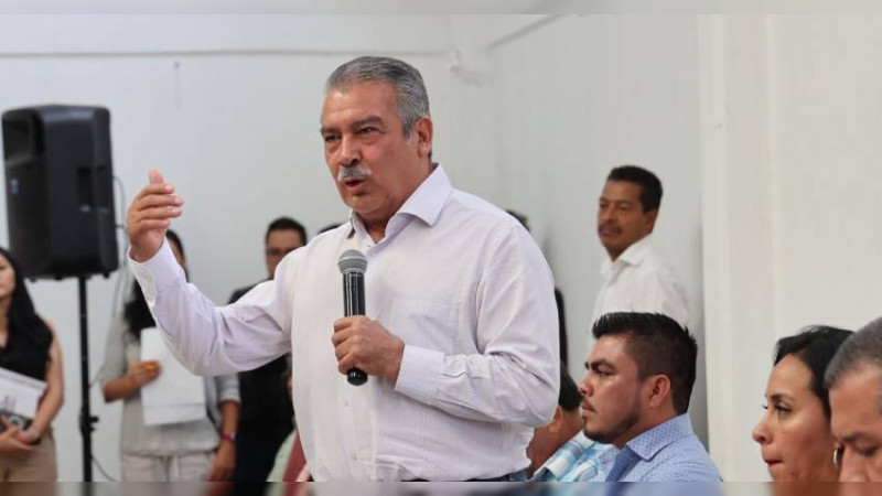 Michoacán, a favor de la reforma al Poder Judicial: Raúl Morón 
