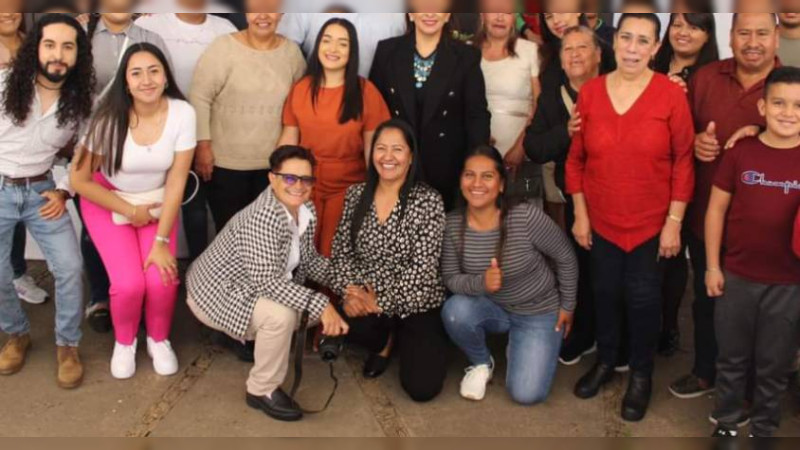 Quiroga tendrá desarrollo y estamos trabajando por y para la gente: Alma Mireya González 