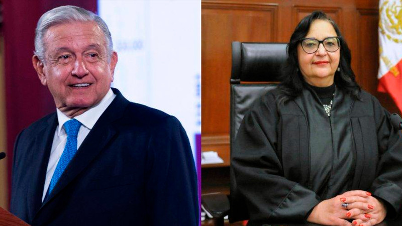 AMLO respeta derecho de manifestarse de presidenta de la SCJN; reitera necesidad de reforma judicial 