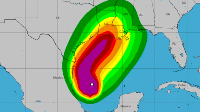 Se forma tormenta tropical 'Francine' en Golfo de México 