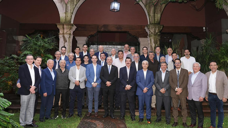 Respaldan empresarios gobierno de Bedolla y reconocen avances en Michoacán  