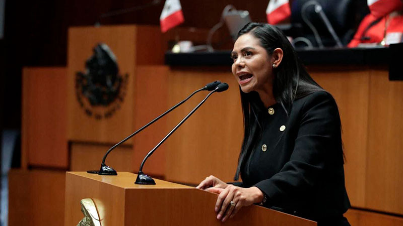 El voto de la Senadora Araceli Saucedo, será en favor de México 