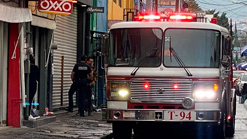 Querétaro: Hombre muere prensado por un elevador en inmediaciones del Mercado Escobedo 