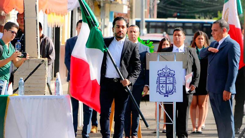 Conmemoran en Los Reyes un aniversario más de la Gesta Heroica de los Niños Héroes