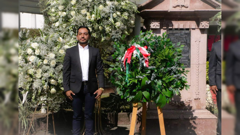 Conmemoran en Los Reyes un aniversario más de la Gesta Heroica de los Niños Héroes