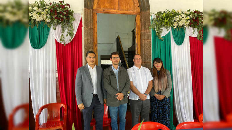 Recibe CEDH Michoacán terreno en donación por parte del Ayuntamiento de Purépero