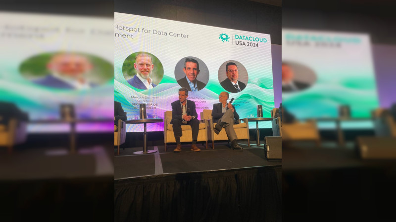 Destaca Marco Del Prete papel de Querétaro en DataCloud USA 2024