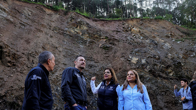 Supervisa Mauricio Kuri apertura de la Carretera Federal 120  