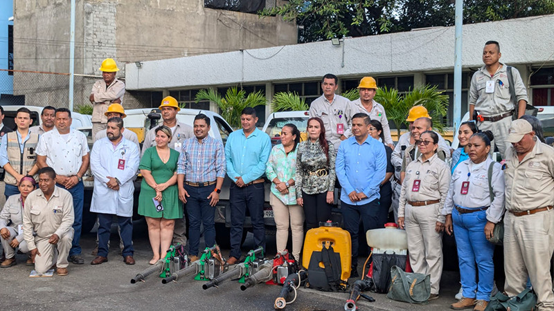 Sector salud fumigará 40 colonias de Lázaro Cárdenas para combatir el dengue 