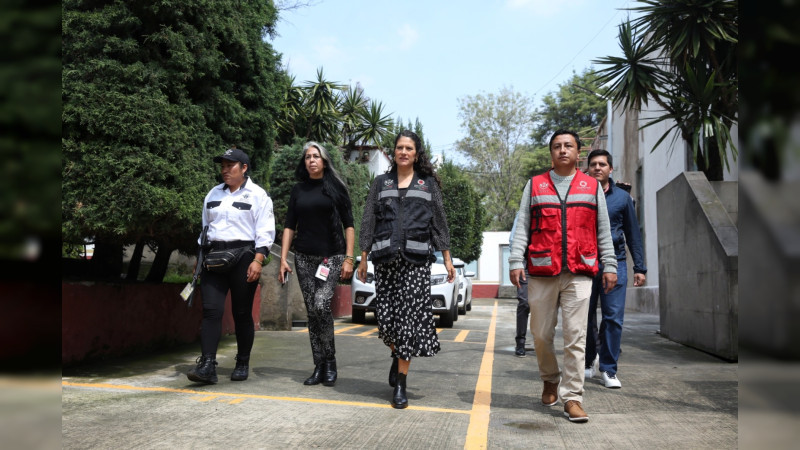 Participa Issste en Simulacro Nacional 2024