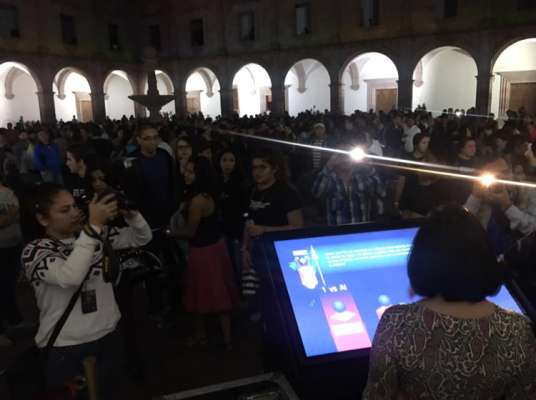 FIMA presenta instalación interactiva 360º en el Centro Cultural Clavijero de Morelia 