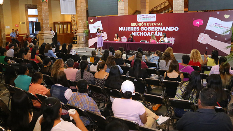  Queremos mujeres gobernando y transformando Michoacán: Nalleli Pedraza 