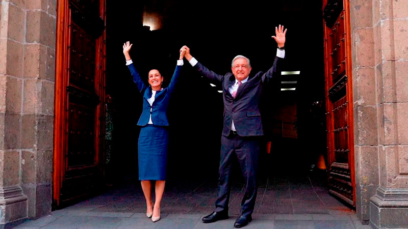 AMLO apoya decisión de Sheinbaum de no invitar al rey de España a toma de protesta 