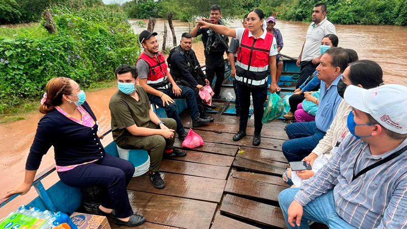 Acciona SSM en Huetamo plan médico emergente tras paso de John 