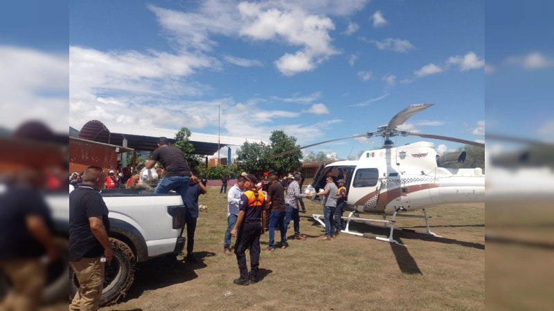 Pedirá Gobierno de Michoacán declaratoria de desastre natural por daños tras paso de John 