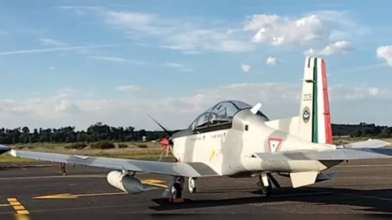 Aeronaves de la Fuerza Aérea Mexicana lista para el desfile Cívico Militar del 30 de septiembre 2024 