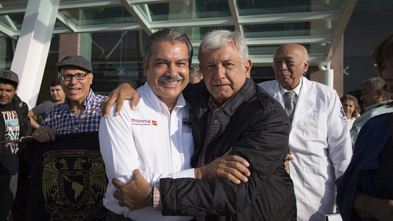 "Gracias AMLO, por no fallarle al pueblo de México": Raúl Morón 