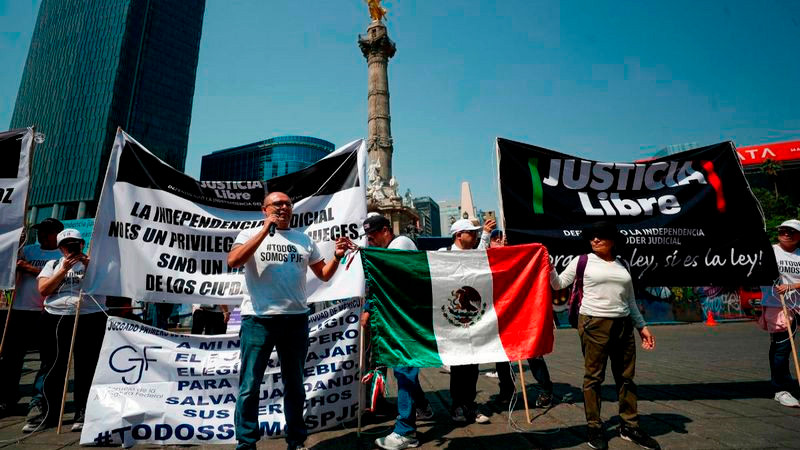 Jufed mantendrá paro de actividades en espera de diálogo con Sheinbaum 